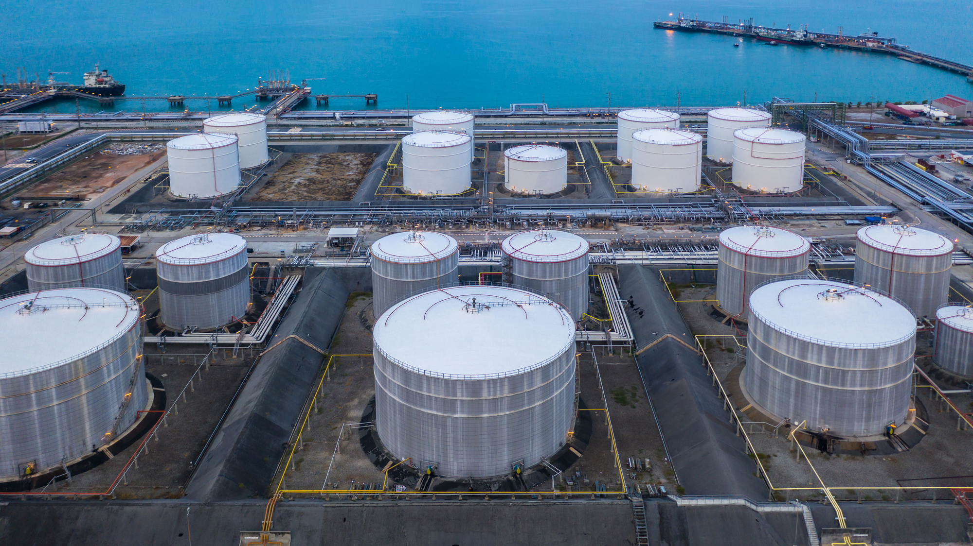 LNG — Liquefied Natural Gas tanker or processing plant